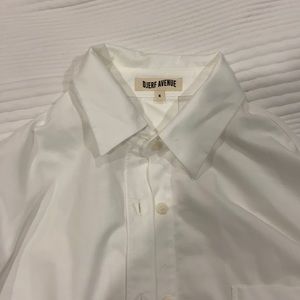 djerf avenue breezy button up size small